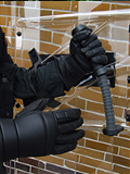 Police shield ESP - detail of grip